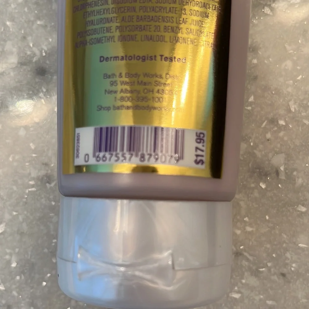 Bath & Body Amethyst Waves body cream NWT - Picture 4 of 7